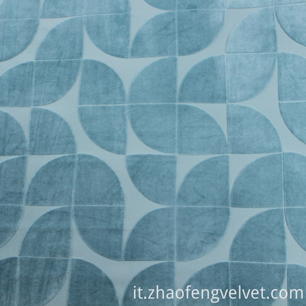 3d Jarquard Velvet Fabric